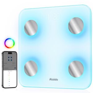 Discover the Alcedo Smart Body Fat Scale, a premium imported device offering precise measurements and modern design, available at Curat Cart.