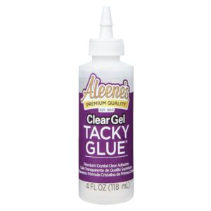 Aleene's Clear Gel Tacky Glue is a premium imported adhesive, perfect for all crafting needs. Available at Curat Cart.