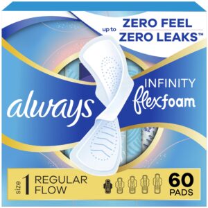 Always Infinity FlexFoam Pads offer premium imported protection with zero feel and zero leaks. Available at Curat Cart.