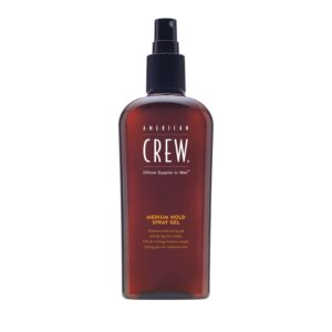 Discover the premium imported American Crew Spray Gel, perfect for medium hold and styling at Curat Cart. Ideal for your grooming needs.