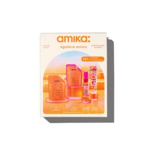 Discover the premium imported amika signature saviors trial set, featuring essential hair care products at Curat Cart for vibrant hair health.