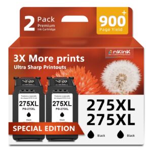 Premium imported Ankink Black Ink Cartridge Replacement, 2-pack for sharp prints and 900-page yield. Available at Curat Cart.