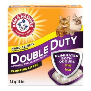 Arm & Hammer Cat Litter offers premium imported clumping litter for advanced odor control, available at Curat Cart.