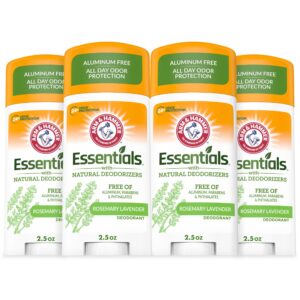ARM & HAMMER Essentials Deodorant in Rosemary Lavender, a premium import offering all-day odor protection. Available at Curat Cart.