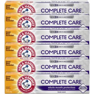 Experience premium imported ARM & HAMMER Toothpaste Complete Care for whole mouth protection, available at Curat Cart.