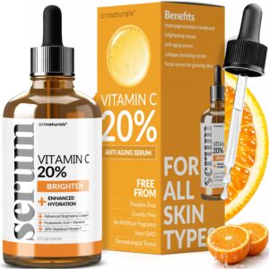 ArtNaturals Vitamin C Serum offers brightening and hydration benefits. Premium import available at Curat Cart for all skin types.