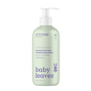 ATTITUDE Baby Shampoo Body Wash offers premium imported care for your little one. Available at Curat Cart for a gentle cleaning experience.