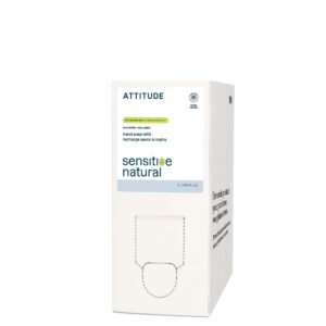 ATTITUDE Gentle Hand Soap refill offers premium imported quality, perfect for sensitive skin. Available at Curat Cart.