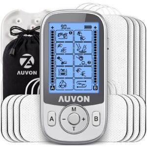 Discover the AUVON TENS Unit Muscle Stimulator, a premium imported device for effective muscle relief. Available at Curat Cart.