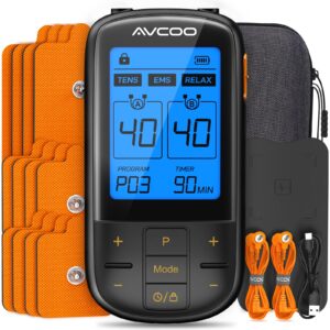 Experience premium relief with the AVCOO TENS Unit with EMS, an international favorite, available at Curat Cart.