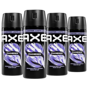 Experience the premium imported AXE Body Spray Phoenix, offering an irresistibly fresh scent. Available at Curat Cart.