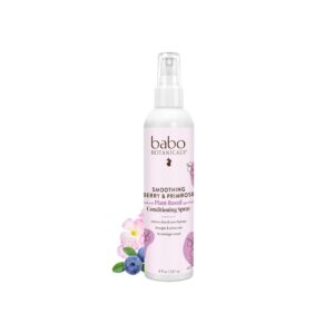 Discover Babo Botanicals Detangler Smooth Berry, a premium imported conditioning spray for smooth, tangle-free hair. Available at Curat Cart.