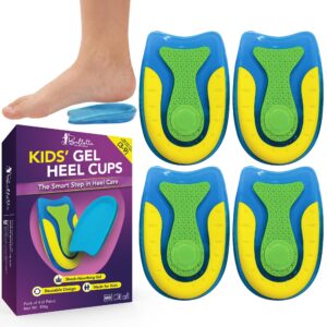 Premium imported Ballotte Heel Cups for Kids, designed for comfort and shock absorption. Available at Curat Cart.
