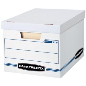 Premium imported Bankers Box File Storage Box for organized document storage. Available at Curat Cart.