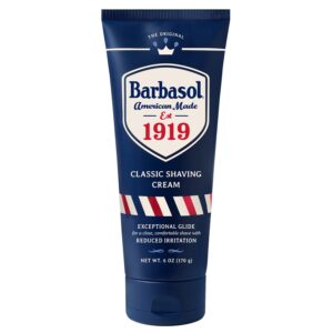 Discover the premium imported Barbasol Classic Shaving Cream for a smooth shave with reduced irritation, available at Curat Cart.