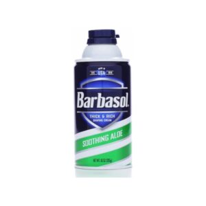 Barbasol Aloe Soothing Shave cream offers a premium imported shaving experience, perfect for a smooth finish. Available at Curat Cart.