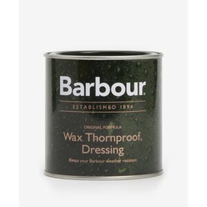 Barbour Thornproof Dressing is a premium imported wax that keeps your gear weather resistant. Available at Curat Cart.