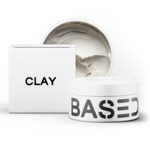 Premium imported BASED Hair Clay for Men, a stylish choice for your grooming, available at Curat Cart.