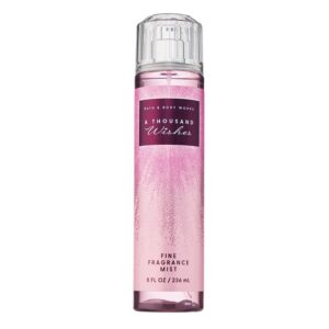 Experience the premium imported Bath & Body Works A Thousand Wishes fine fragrance mist, available at Curat Cart for a luxurious aroma.