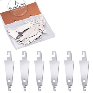 BEADNOVA Needle Threaders, 20pcs premium import for easy threading. Discover quality tools at Curat Cart, your trusted source.