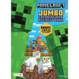 Explore creativity with the premium imported Bendon Coloring Book, featuring Minecraft characters. Available at Curat Cart.