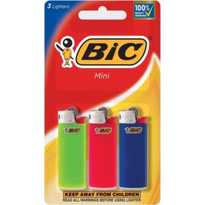 Discover the premium imported BIC Mini Lighter pack with vibrant colors, perfect for everyday use. Available at Curat Cart.
