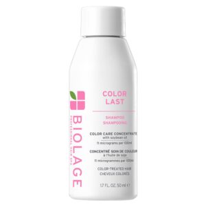 Elevate your hair care with Biolage Color Last Shampoo, a premium import for color-treated hair, available at Curat Cart.
