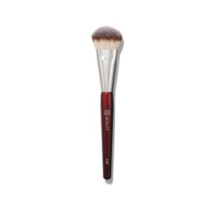 Experience flawless application with the BK BEAUTY Mini Contoured Foundation Brush, a premium import available at Curat Cart.