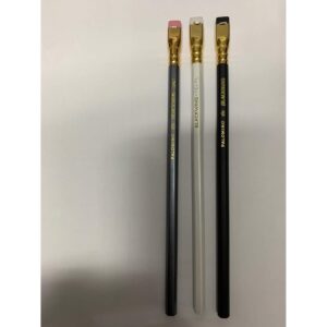 Premium imported Blackwing Palomino Pencils set showcasing three elegant color variants, available at Curat Cart.