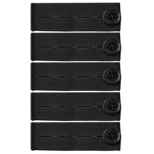 Discover the BlingKingdom Adjustable Elastic Button Extenders, a premium import enhancing comfort and fit. Available at Curat Cart.