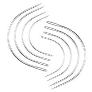 Discover the premium imported BlingKingdom Curved Needle Set, perfect for precision sewing. Available at Curat Cart.