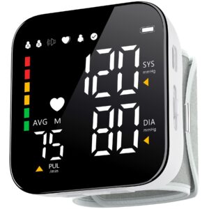 Monitor readings of a premium imported blood pressure monitor, perfect for health tracking. Available at Curat Cart.