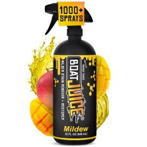 Boat Juice Mildew Stain Remover, a premium imported solution for effective cleaning. Available at Curat Cart.