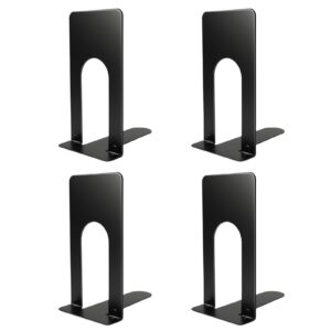 Stylish metal bookends for shelves, premium import from Curat Cart, perfect for organizing books elegantly.