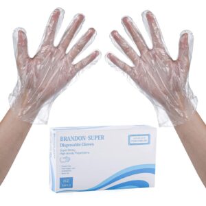Brandon Disposable Food Prep Gloves offer premium imported quality for safe food handling, available at Curat Cart.