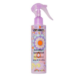 100% Genuine Amika Brooklyn Bombshell Blowout Spray for voluminous hair, enhancing your styling routine effortlessly.