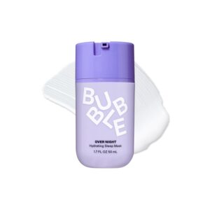Discover the Bubble Skincare Overnight Hydrating Mask, a premium import for intense hydration. Available at Curat Cart.