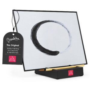 Experience creativity with the Buddha Board Water Painting Board, a premium import from Curat Cart, perfect for mindfulness.
