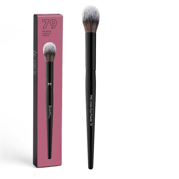 Bueart Design Pro Under-Eye Powder Makeup Brush 79 with Premium Hair