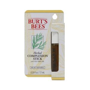 Discover Burt's Bees Herbal Complexion Stick, 100% genuine with tea tree oil for natural skincare. Perfect for a radiant complexion.