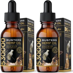 Discover Buster's Hemp Oil for Pets, a premium imported solution for your furry friends, available at Curat Cart.