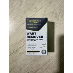 Butterfly's Tear Wart Remover, a premium imported solution, offers fast drying and precision wart removal. Available at Curat Cart.