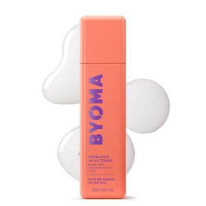 Discover BYOMA Hydrating Milky Toner, a 100% genuine product for a boosted barrier and better skin. 150ml bottle.