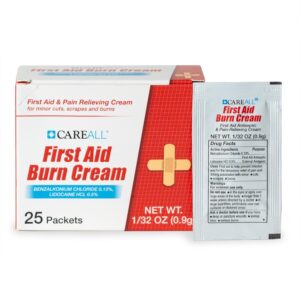 CareALL Burn Relief Cream, a premium imported first aid solution for minor burns, available at Curat Cart.
