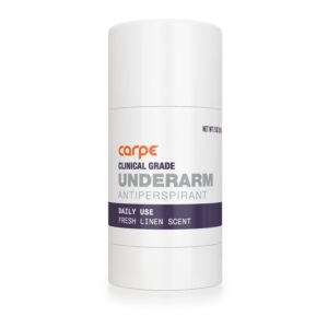 Discover Carpe Clinical Strength Antiperspirant in fresh linen scent, a 100% genuine product for daily use.