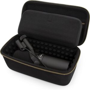 Discover the 100% genuine CASEMATIX Studio Case, perfectly designed to protect your podcast microphone with style.