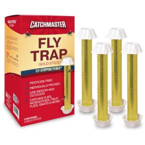 Catchmaster Sticky Fly Traps offer premium imported fly-stopping power, ideal for indoor and outdoor use. Available at Curat Cart.