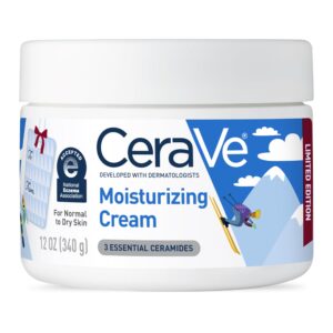 CeraVe Après Ski Moisturizing Cream offers hydration with 3 essential ceramides. Premium import available at Curat Cart.