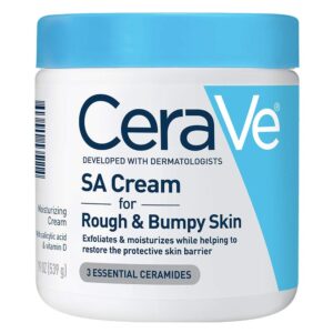Discover CeraVe Moisturizing Salicylic Acid Cream, a premium import that exfoliates and hydrates rough skin. Available at Curat Cart.