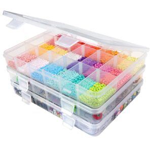 Discover the CGCG Beads Organizer Box, a premium import featuring multiple compartments for easy access and organization. Available at Curat Cart.